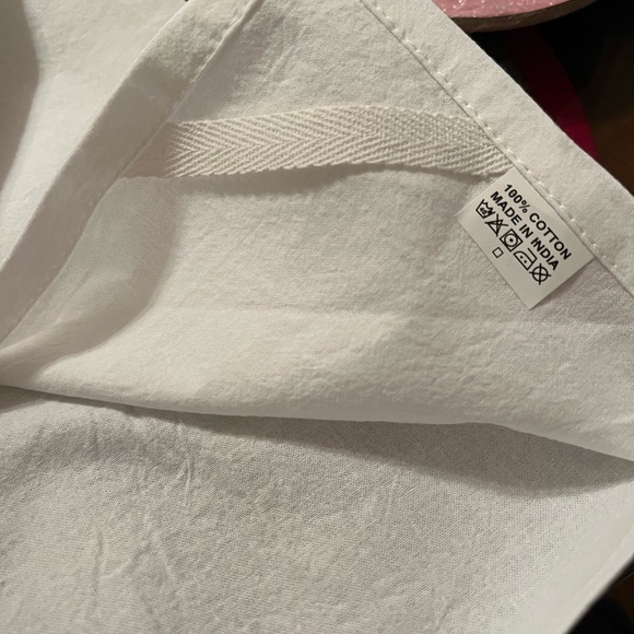 Tea Towel Porter Lane Home Cosmopolitan Recipe White Pink handcrafted home decor - Picture 6 of 6